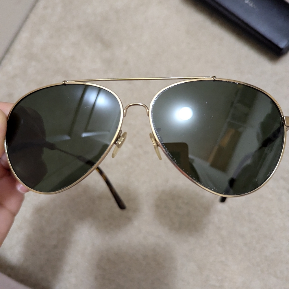 Burberry aviator sunglasses